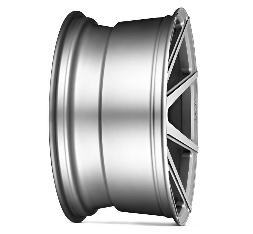 Ispiri<br>ISR8 - Satin Silver Machined (20x10)